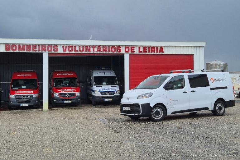 Orange Metal supports the reconstruction of the support area for the Leiria Volunteer Firefighters